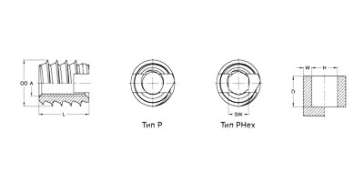   FixSert  B,  P / PHex  